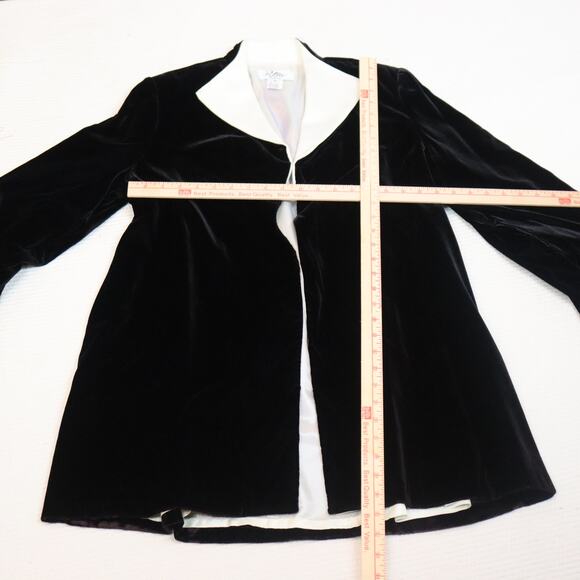 Patra Woman Velvet Jacket Size S Purple - Picture 5 of 6